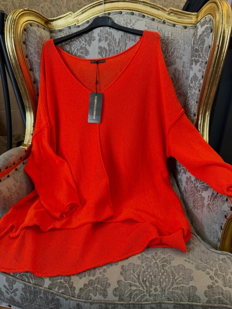 Joya Knit Orange