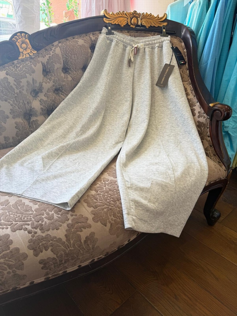 Wide leg Jogger Dove Grey