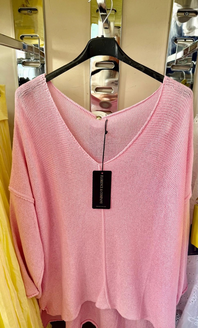 Joya Knit Candy Pink