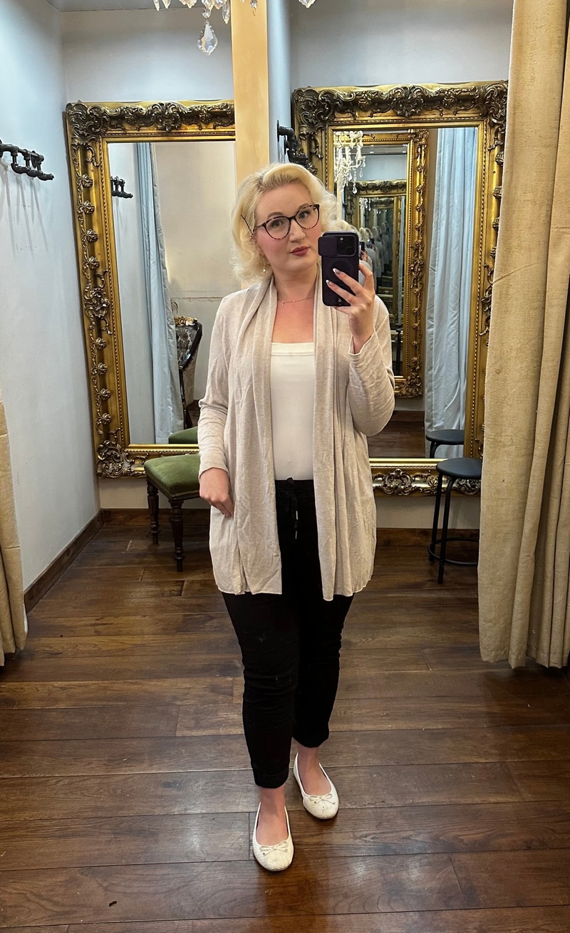 S Cardi Beige