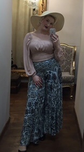 India Trousers Blue