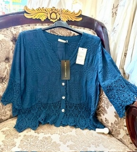 ND Lace Top Navy