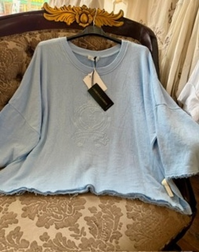 H Sweatshirt Fade Blue