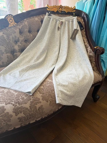 Wide leg Jogger Dove Grey