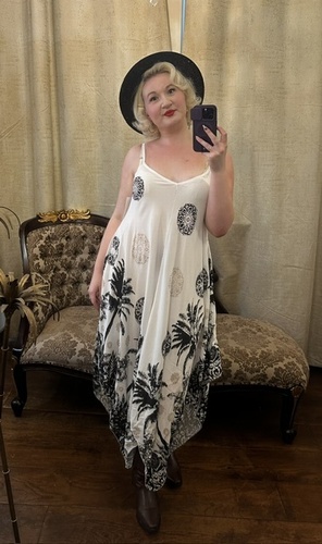 Leaf Dress black