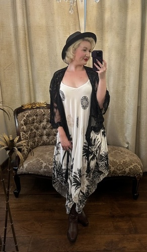 Nd Lace Shrug Black