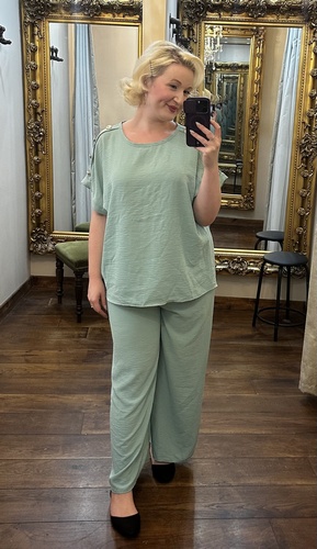 Co Ord Button Mint