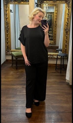 Co Ord Button Black