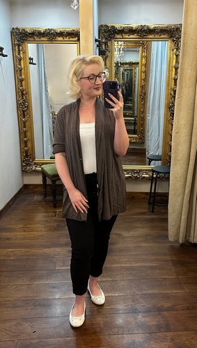 S Cardi Chocolate